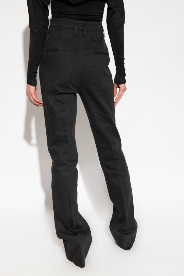 パンツ Saint Laurent PANTS (735726Y3G36 1000) Saint Laurent Paris(サンローランパリ) 23SSロゴ刺繍スウェット